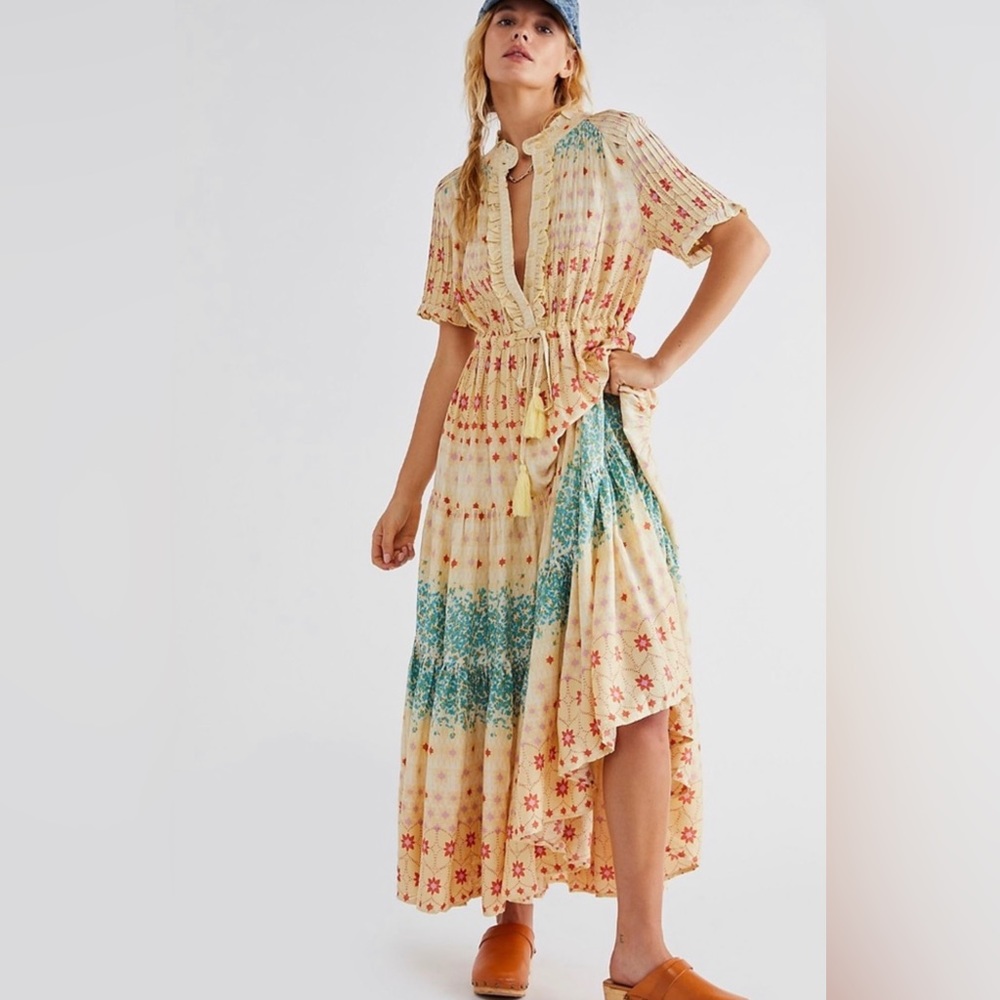 Free People NWT RARE FEELING Maxi Size Medium